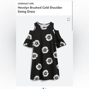 NWT girls size 10 stitch fix social academy cold shoulder dress